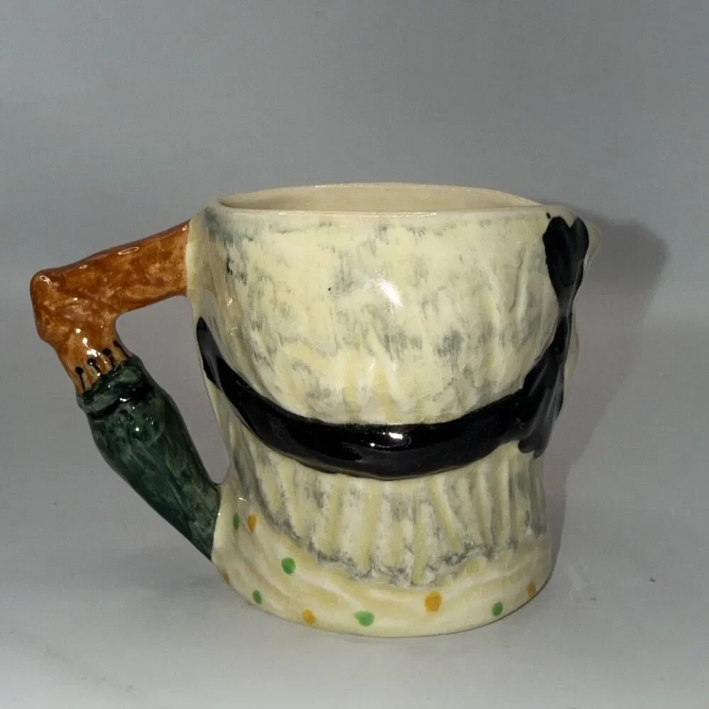 Lancaster & Sandland Sarah Gamp Miniature Toby Mug Hand Painted England vintage